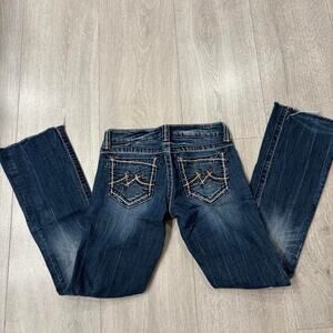 Miss me low rise bootcut jeans. Size 26